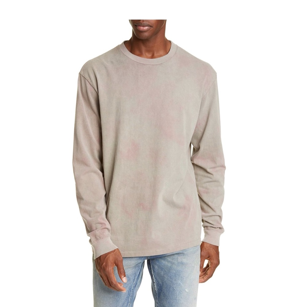 John Elliott long sleeve double dye university tee